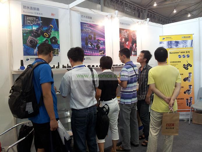 Elektron攜工業(yè)防水連接器連接現(xiàn)身中國(guó)(成都)電子展