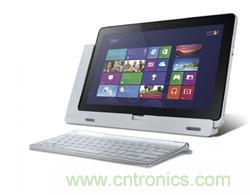 Acer變形筆記本產(chǎn)品，為利用OGS觸屏技術(shù)強(qiáng)化產(chǎn)品的薄化設(shè)計(jì)