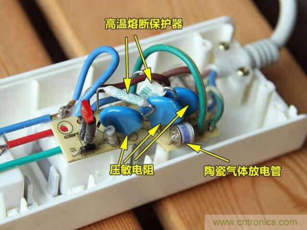 電源插座如何防雷？巧用壓敏電阻&陶瓷氣體放電管