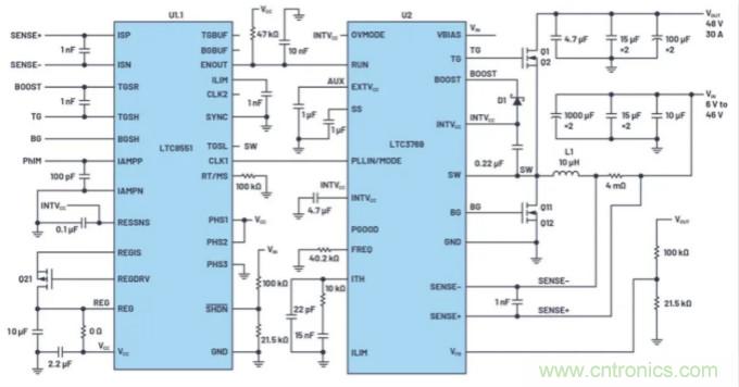 升壓轉(zhuǎn)換器的功率翻倍提高，這是怎么做到的？