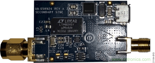 USB供電、915MHz ISM無線電頻段、具有過溫管理功能的1W功率放大器