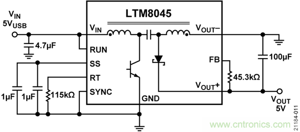 USB供電、915MHz ISM無線電頻段、具有過溫管理功能的1W功率放大器