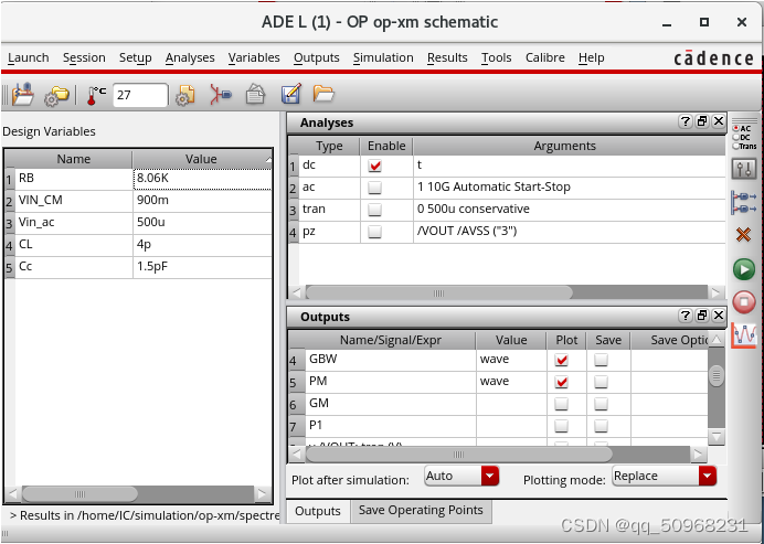 兩級運(yùn)算放大器的設(shè)計(jì)與仿真