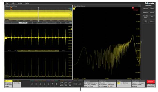 SpectrumView跨域分析加速EMI診斷 SpectrumView跨域分析加速EMI診斷