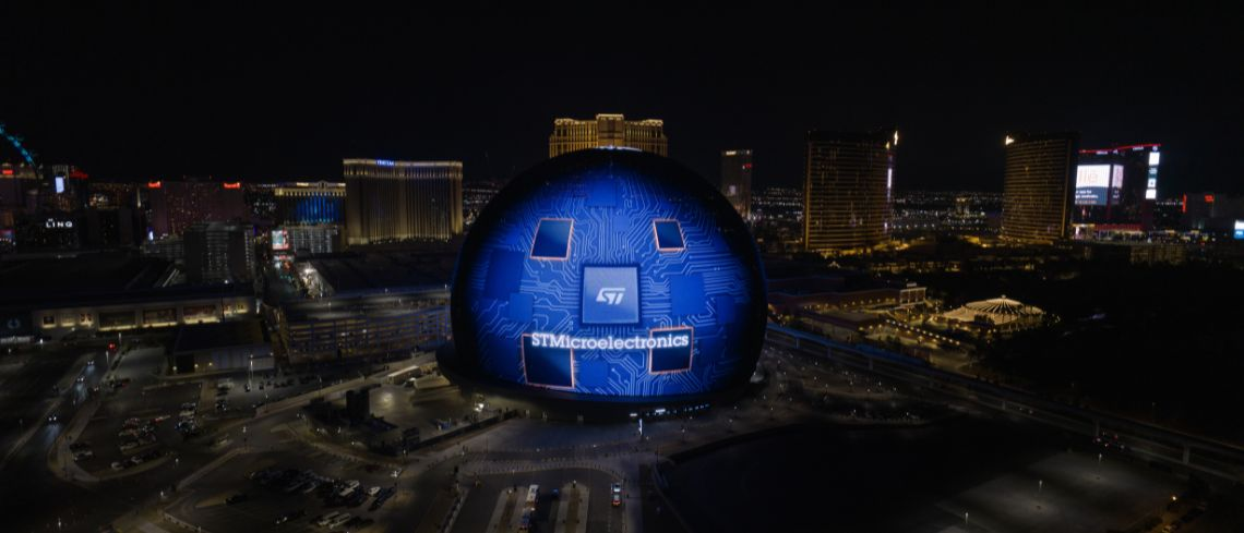 意法半導(dǎo)體超級(jí)傳感器助Sphere打造沉浸式體驗(yàn)，開(kāi)啟全新電影時(shí)代